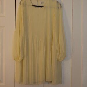 Wilfred Butter Yellow Daydreamer Mini Dress